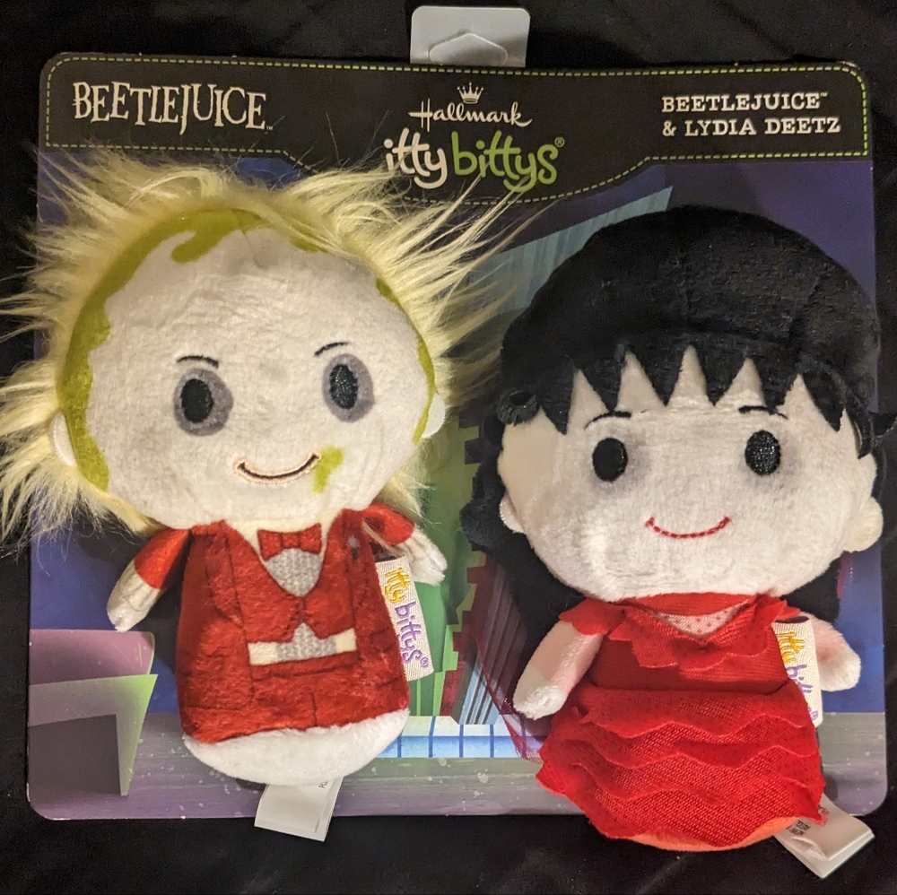 Beetlejuice Itty Bitty Plush Set